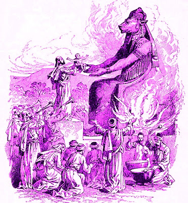 Sacrificio humano ante el dios Melkart Sacrificio humano ante el dios Melkart