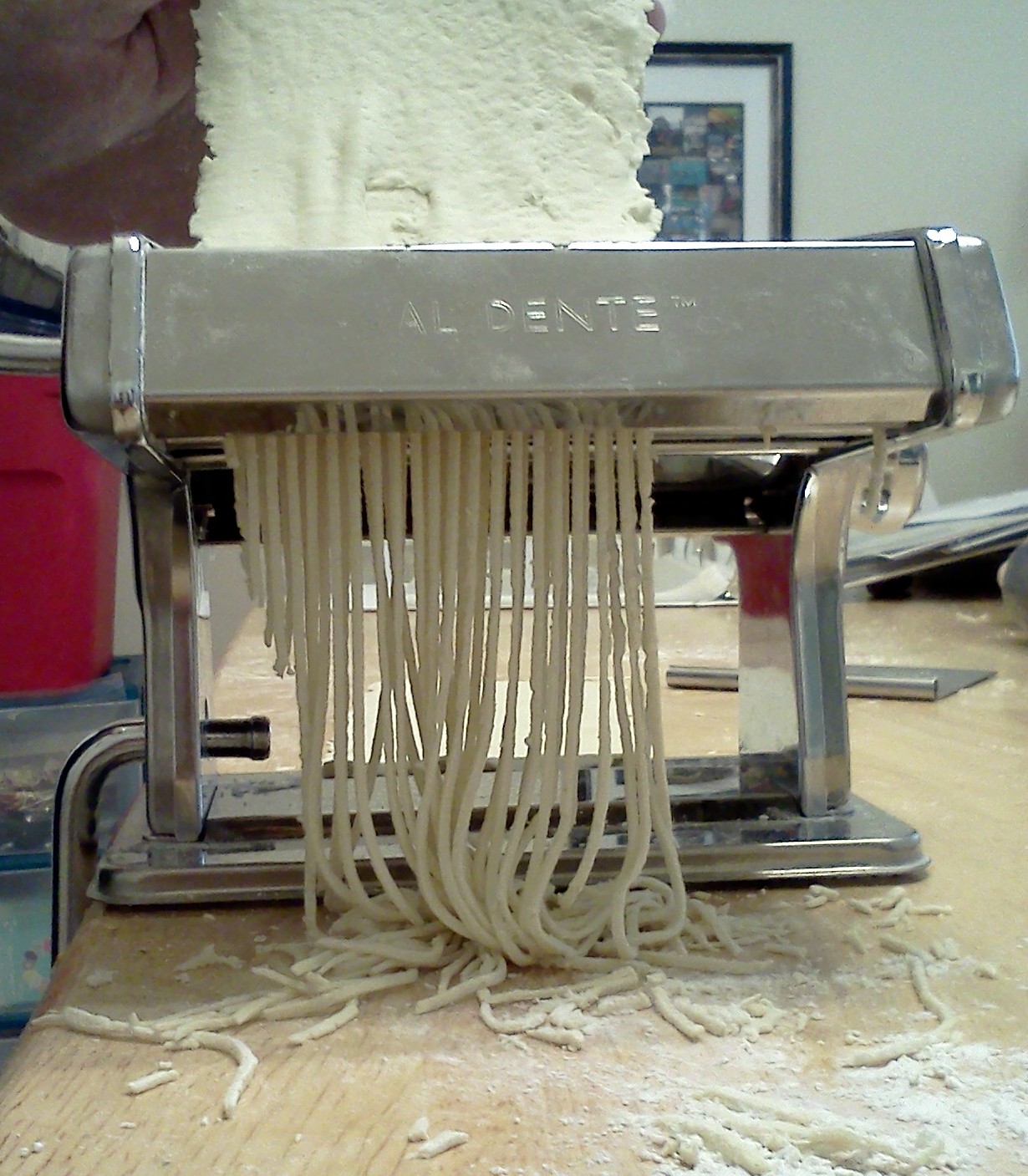 My Love Affair with Food Fresh Homemade Ramen Noodles