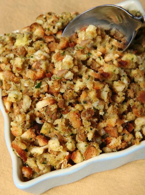 Pine Cones and Acorns 10 Best Thanksgiving Stuffing Recipes