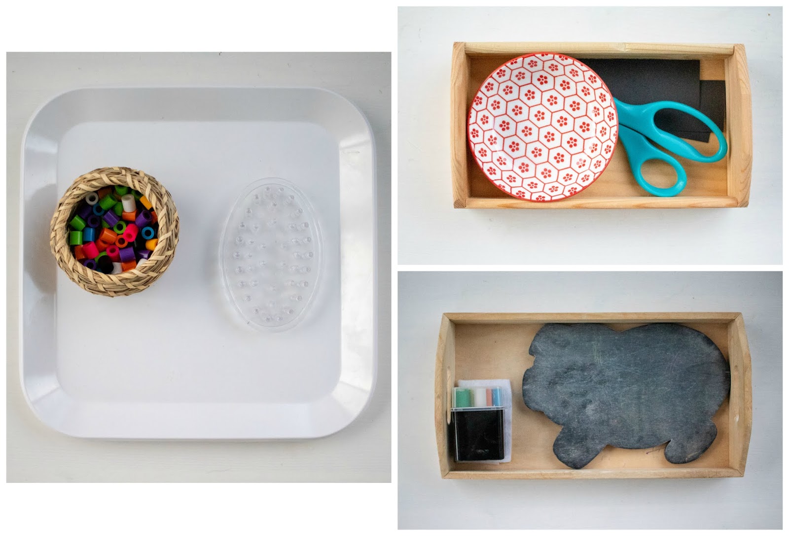 A look at our favorite art trays at 25-months-old. 