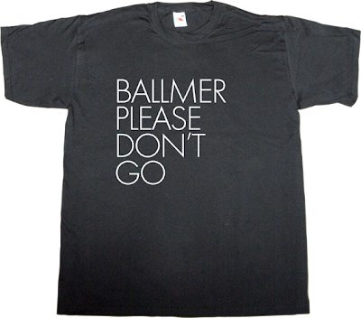 rock vintage steve ballmer clown microsoft obsolete useless CEOs t-shirt ephemeral-t-shirts