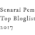  Pemenang Segmen top bloglist haslina : august 2017