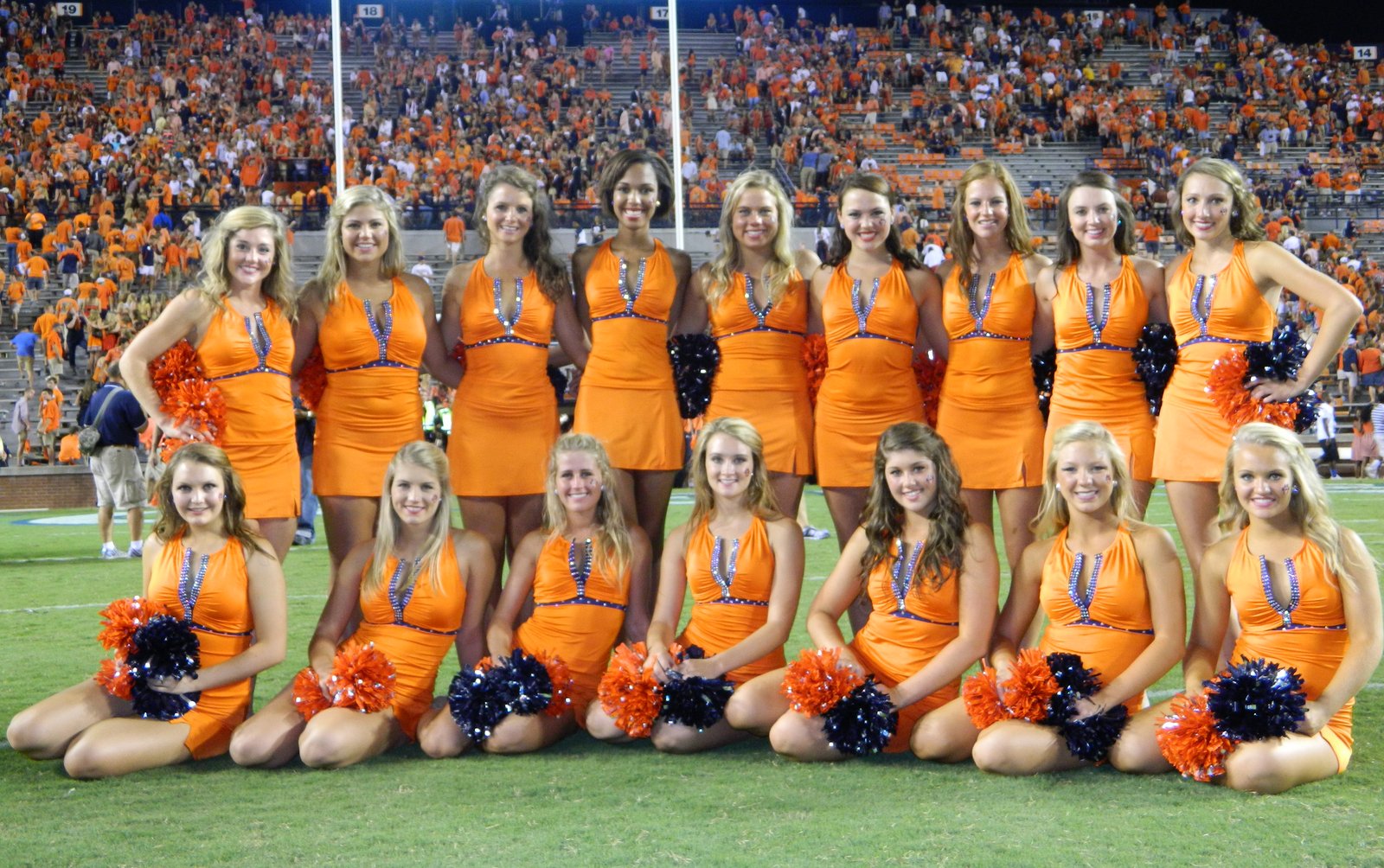 Tiger Paws Dance Team Auburn v LSU