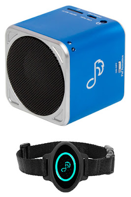 Pet Tunes Bluetooth speaker and Ultra Calmer sonic collar for dogs at Christmas