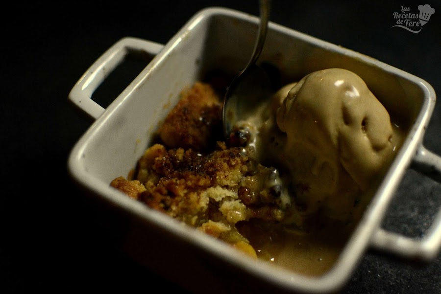 Crumble de manzana y mago tererecetas 05
