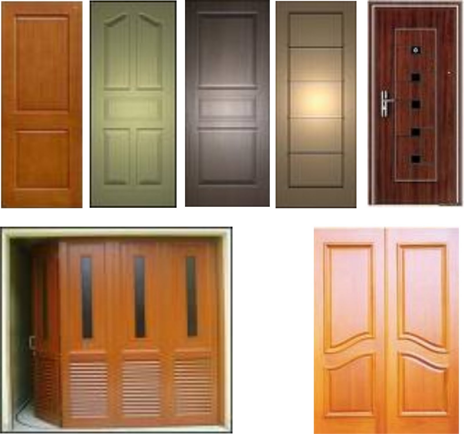 Model Kusen-Kusen, Pintu Minimalis dan Pintu Panel, Jendela & Kicthen