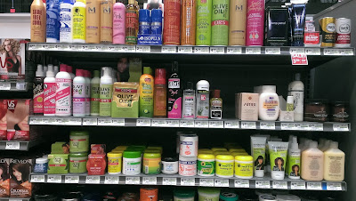 Hair products at Market District