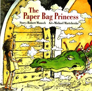 תמונה של כריכת הספר הנסיכה שלבשה שקית נייר בשפת המקור. הנסיכה שלבשה שקית נייר הוא רב מכר עולמי. לספר הנסיכה שלבשה שקית נייר באתר של המחבר רוברט מאנץ'