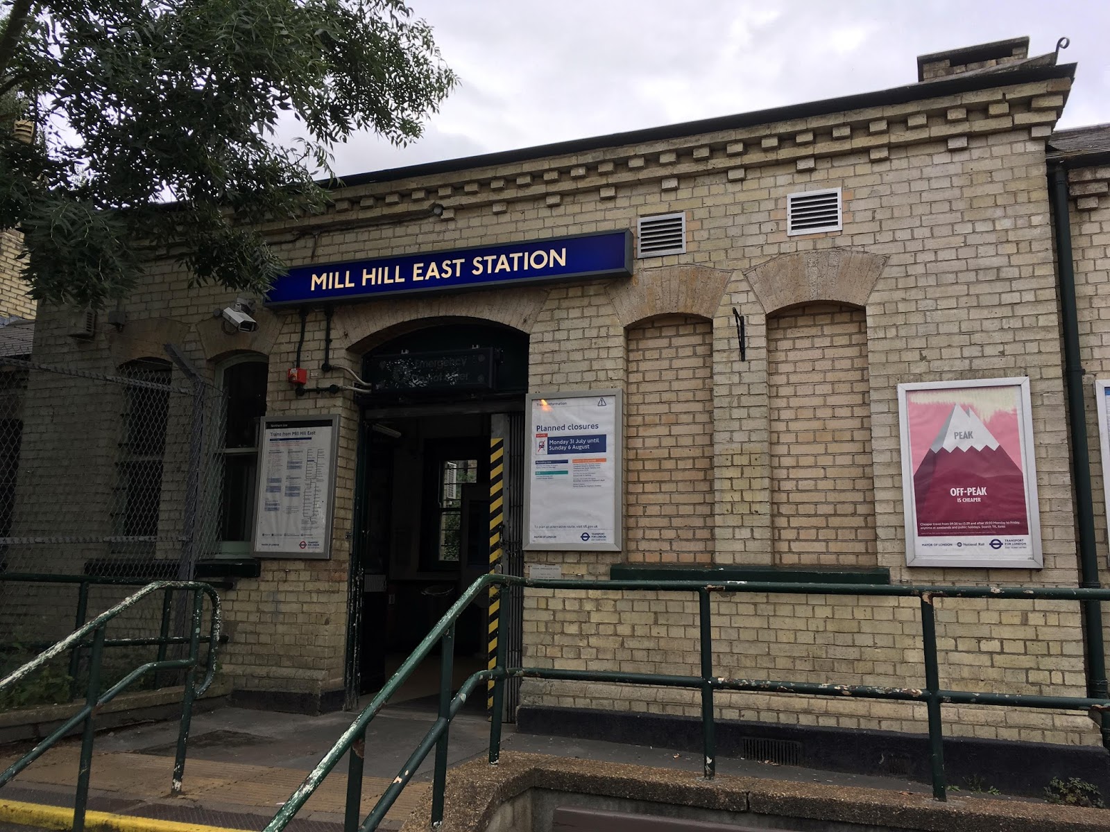 Calling at... British railway stations Mill Hill East (ZML)