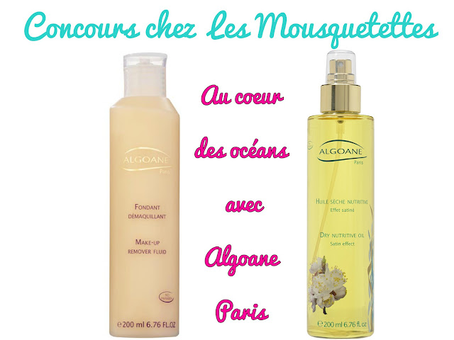 Démaquillant Fondant et l'Hile Sèche Nutritive - Algoane Paris - Les Mousquetettes© Démaquillant Fondant et l'Hile Sèche Nutritive - Algoane Paris - Les Mousquetettes©