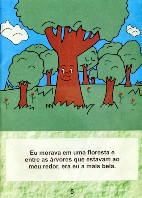 Livro A Árvore que não queria morrer