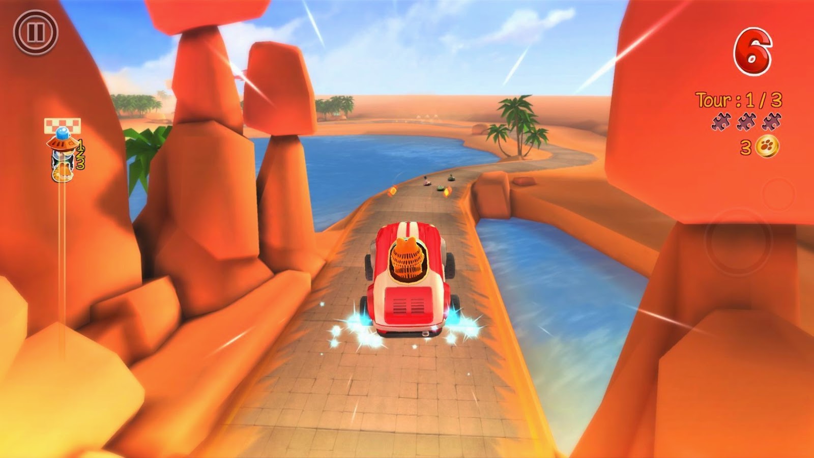 garfield kart deluxe garfield kart deluxe