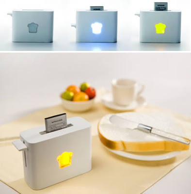 7 Charger Paling Unik Yang Ada di Dunia Charger Toaster - Pemanggang Roti Unik