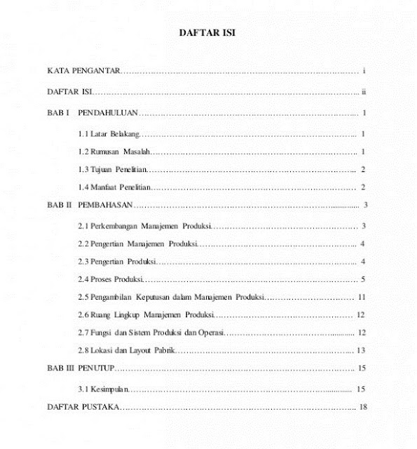 Makalah Pendidikan Contoh Dan Cara Penyusunan Makalah Yang Baik | My