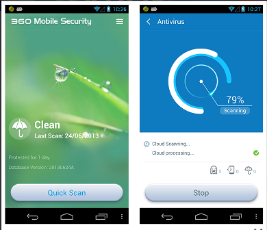Qihoo: 360 Mobile Security 1.0