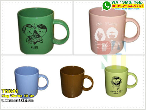 Mug Warna 12 Oz