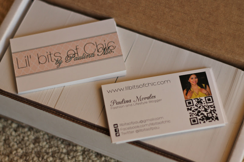 My Fashion Blogger Business Cards