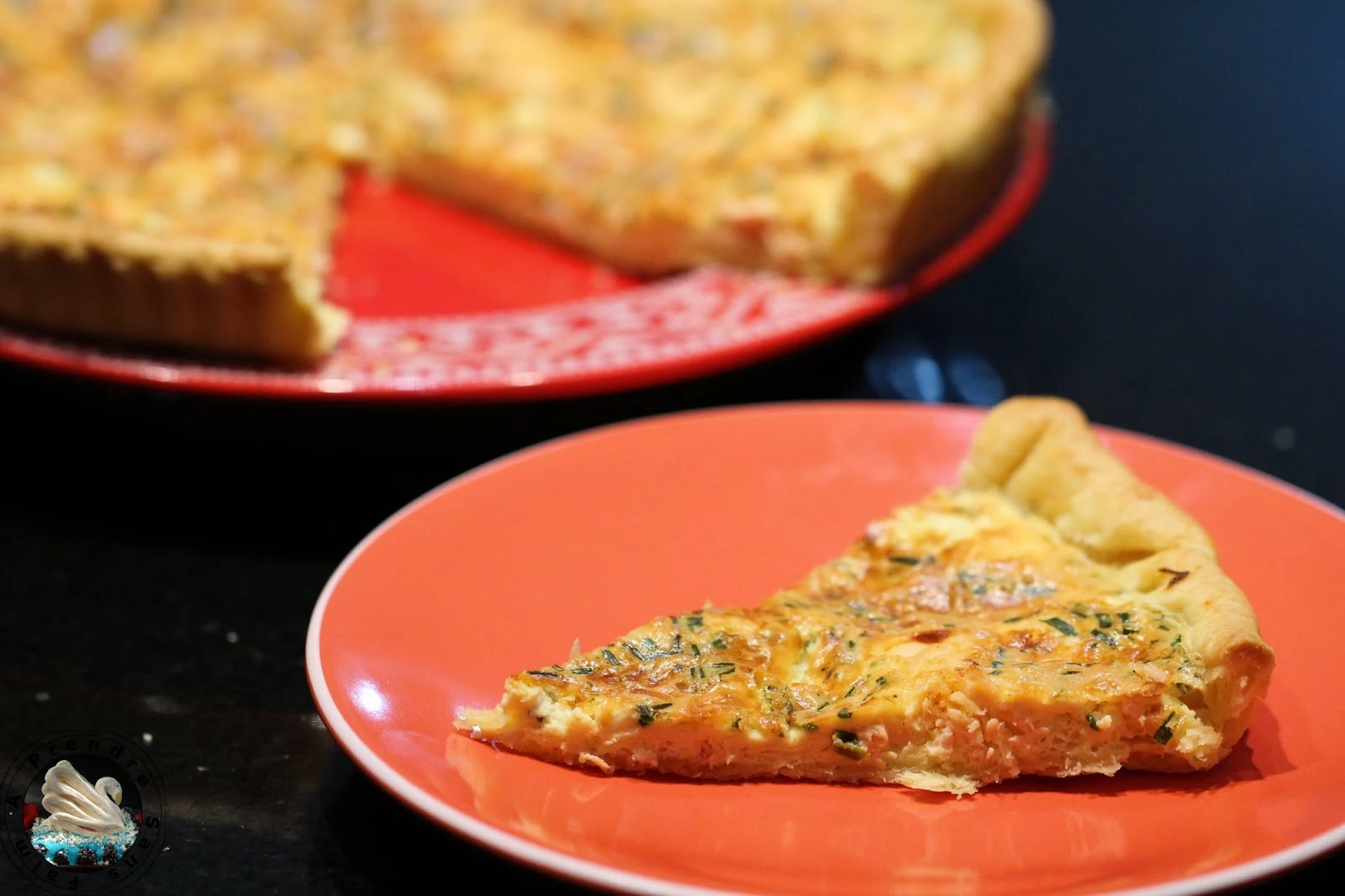 Tarte au saumon et Boursin | A Prendre Sans Faim