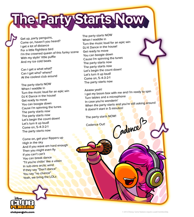 Angry Birds CP: ¡Letra de la Canción