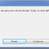 Error: 'bobj' no esta definido (Crystal Report)