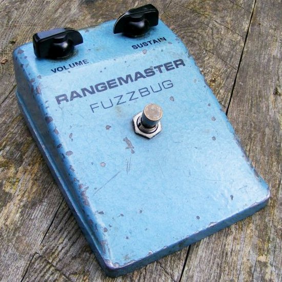 Buzz the Fuzz - all about Tone Bender: Rangemaster Fuzzbug (1966)