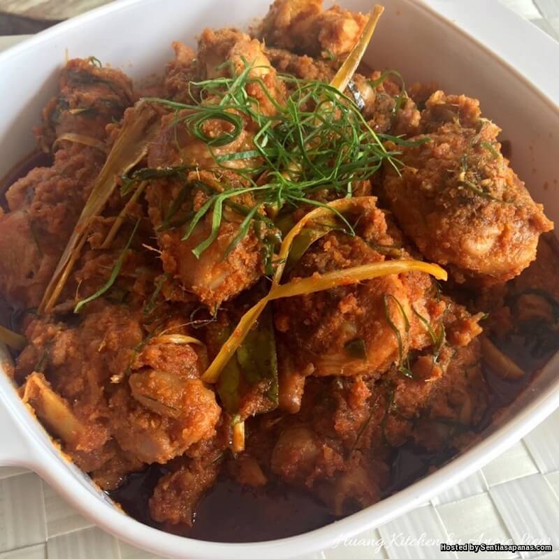 Spicy Chicken Rendang Recipe By Chef Wan