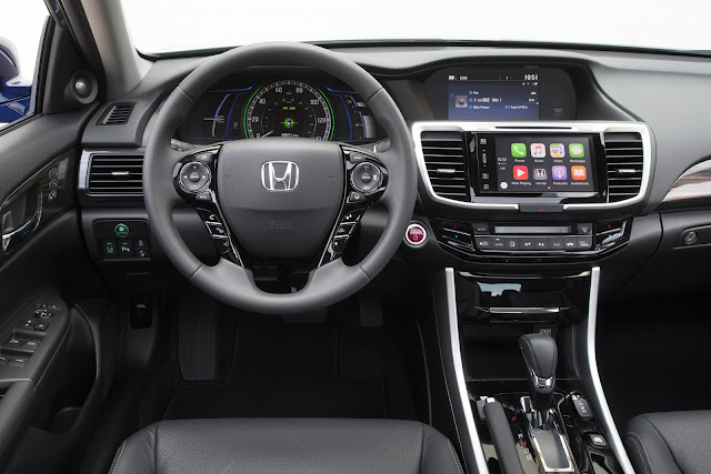2017 Honda Accord Hybrid interior Interior view of 2017 Honda Accord Hybrid