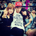SNSD's TaeYeon snapped an adorable photo with SHINee's Key at the 2014 UMF