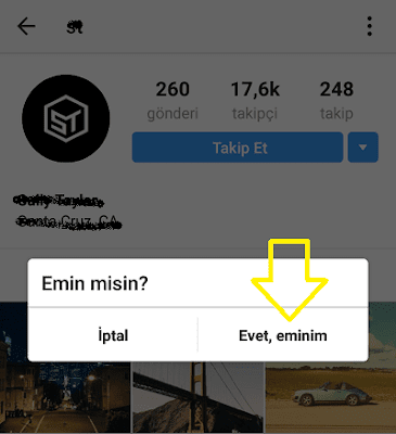 instagram engelleme kişi engelleme