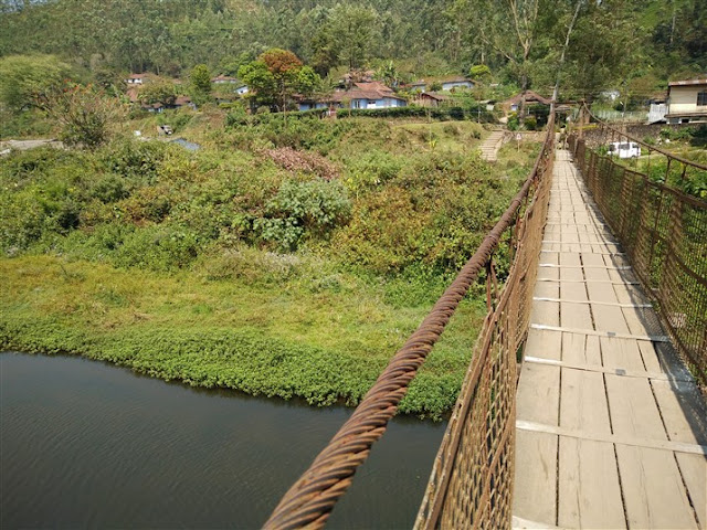 A first timer's travel guide to Kerala - Munnar munnar rope bridge