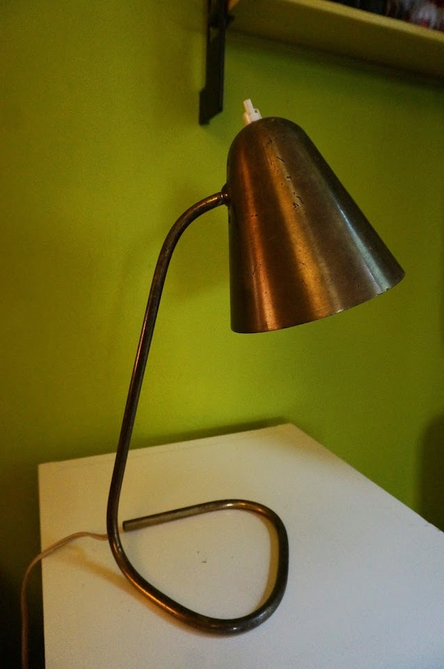 vintage lamp 1950s 50s années 50 mid century lampe Jacques Biny