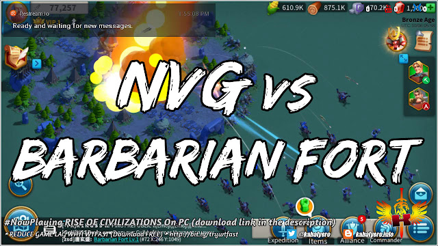RISE OF CIVILIZATIONS On PC • NVG vs Barbarian Fort