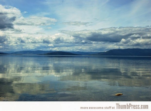 Flathead lake in Montana, USA picture