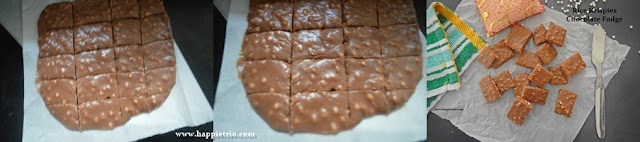 Step 5- Rice Krispies Fudge Recipe | Rice Krispies Chocolate Fudge