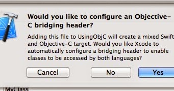 Swift - Calling Objective-C code