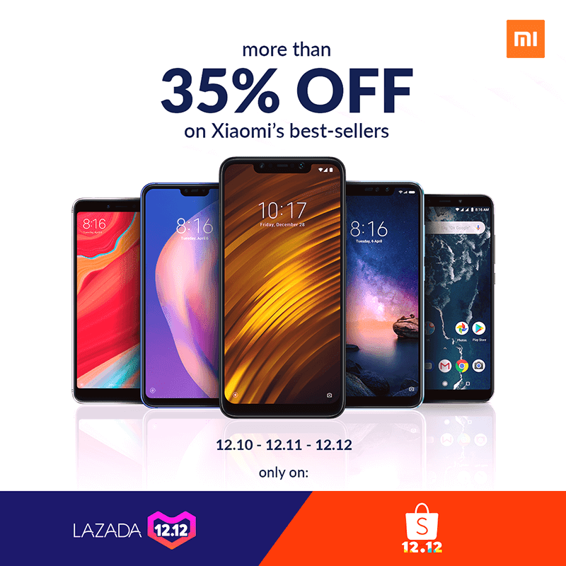 Sale Alert: Enjoy more than 35 percent off on Xiaomi smartphones at Shopee and Lazada Sale Alert: Enjoy more than 35 percent off on Xiaomi smartphones at Shopee and Lazada