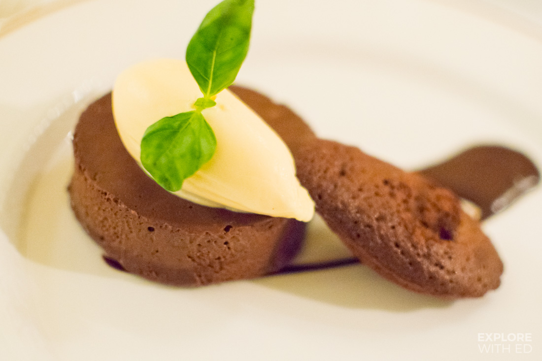 Chocolate Dessert at Bodysgallen Hall