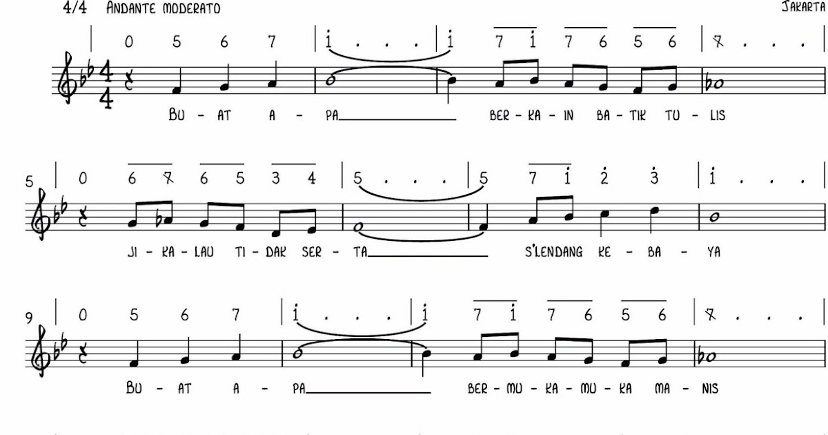 Lagu Daerah Dki Jakarta Ondel-Ondel / Indonesia Kaya Auf Twitter Lagu