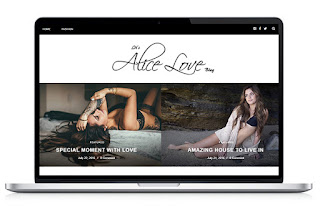 Alice Love Blogger Template