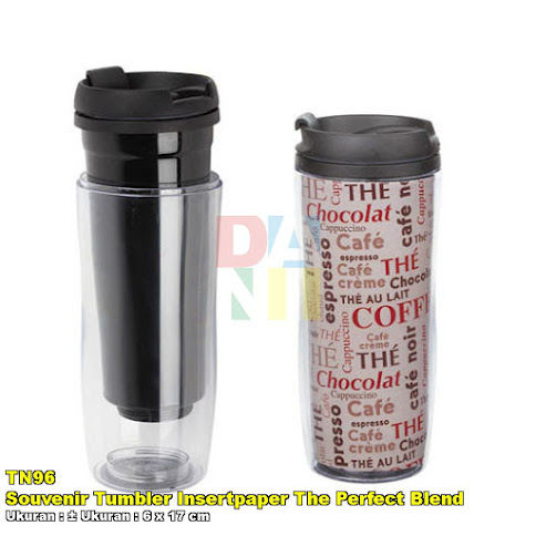 Souvenir Tumbler Insertpaper The Perfect Blend