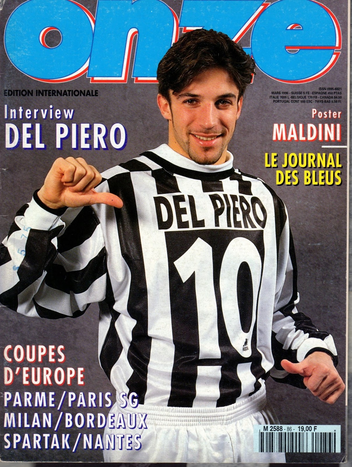 Cesena Maglia di Coppa di Calcio 1995/1996 Football Jersey Vintage