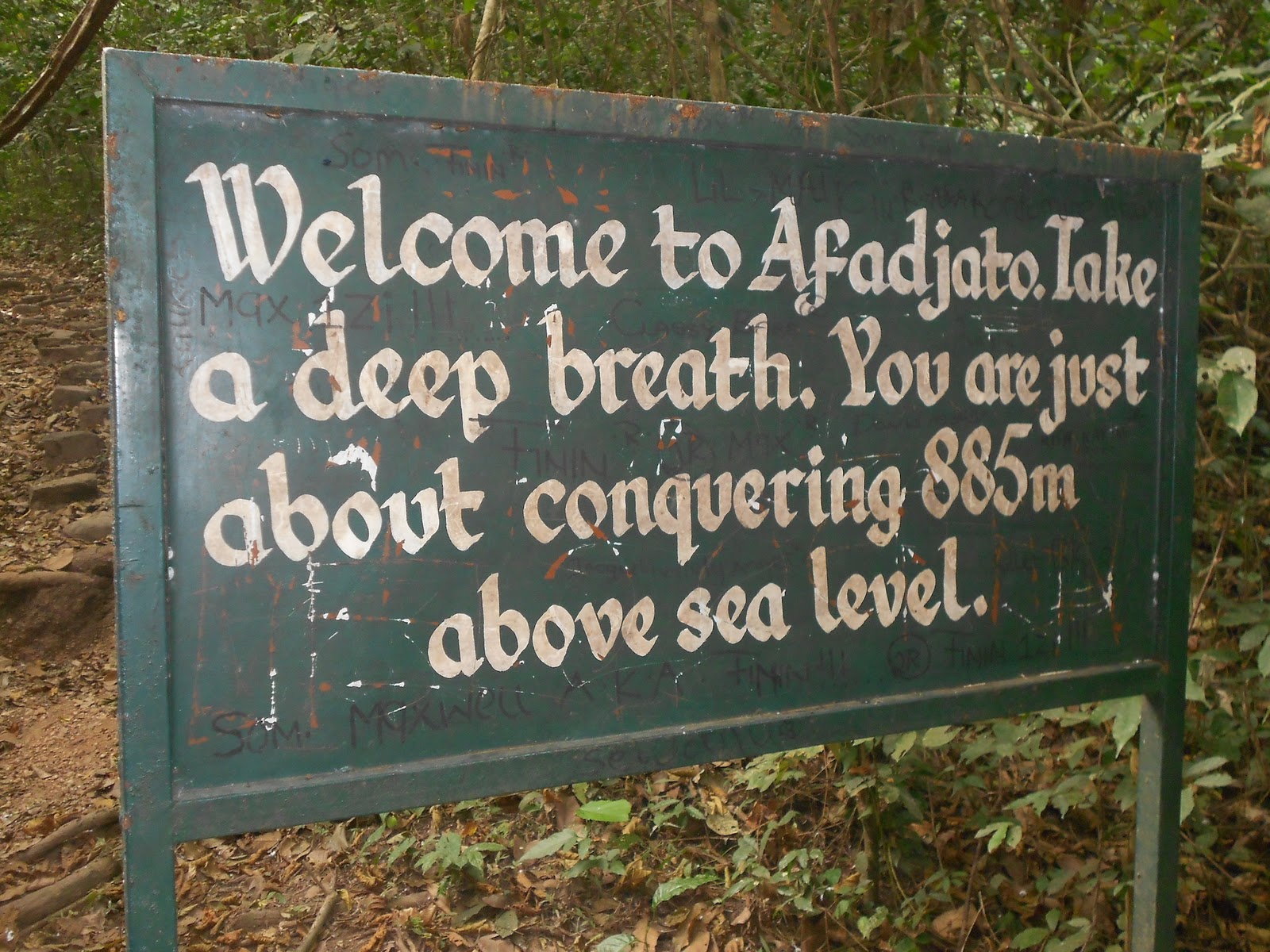 Falon Goes to Ghana Mt. Afadjato and Mona Monkeys