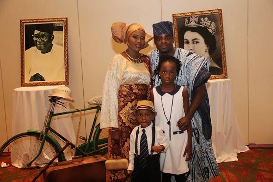 kunle afolayan family kunle afolayan family