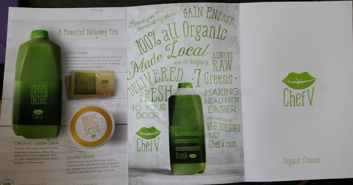 Chef V 3 Day Cleanse Day 1