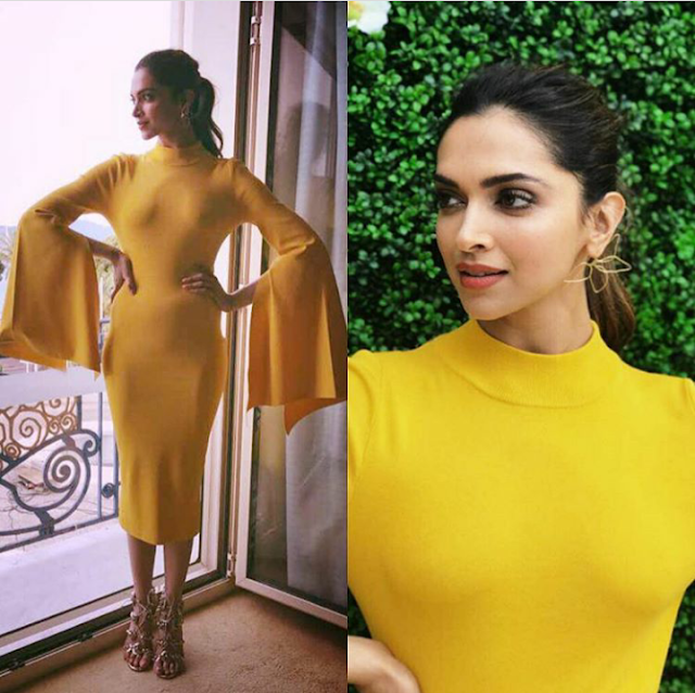 Deepika Padukone In Solace At Cannes 2017
