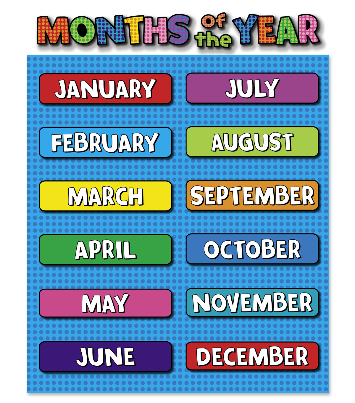 Month of the year wordwall