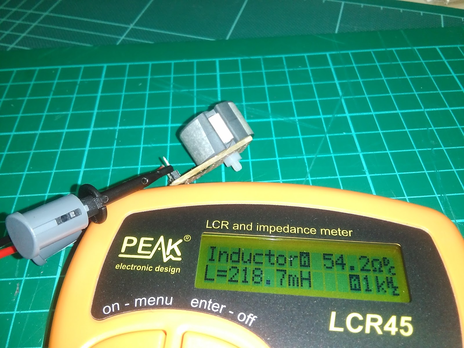 Electronics Home made Ferrite Core inductor