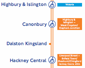 Stoke Newington Overground Map Diamond Geezer
