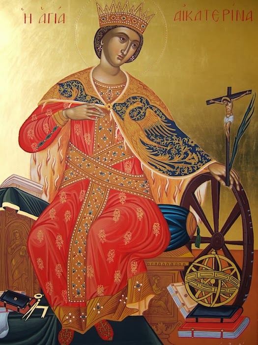 ORTHODOX CHRISTIANITY THEN AND NOW Saint Katherine of Alexandria as a