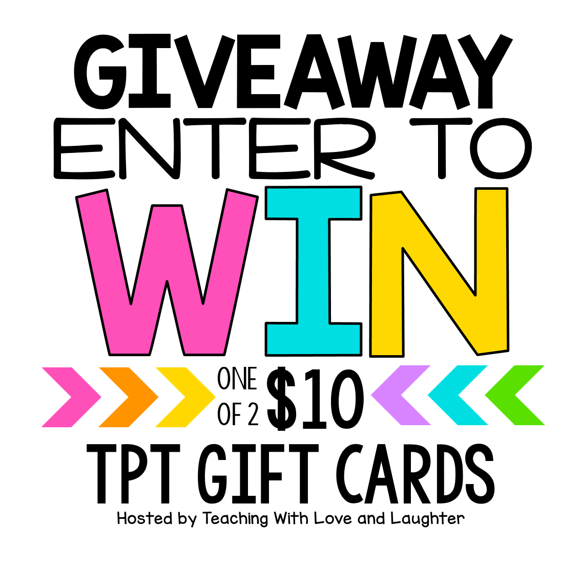 Teaching With Love and Laughter TpT Gift Card Giveaway for BTS 2017!